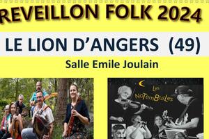 Réveillon Folk 2024 repas et dansant - salle Emile Joulain LE LION D'ANGERS (49)