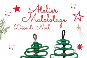 Atelier Matelotage Déco de Noël, Sapin