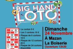 photo LE GRAND LOTO DU HANDBALL DE MAZAN