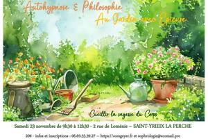 Atelier HypnoPhilo - Dans le Jardin d'Epicure