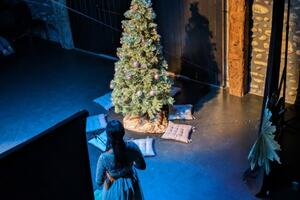 Scène Théâtre jeune public Zoé la fée, spectacle de Noël