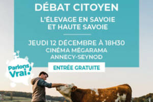 Ciné-débat citoyen sur l'élevage à Annecy