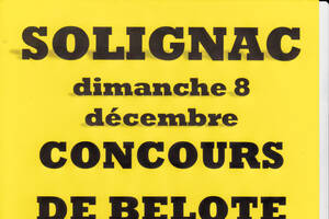 CONCOURS DE BELOTE