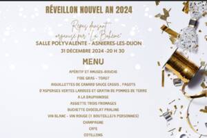 Réveillon nouvel an 2024