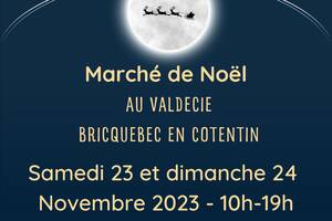 Marché de noël au Valdecie