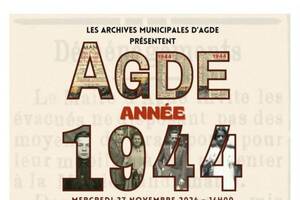 AGDE ANNÉE 1944