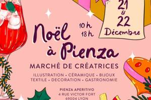 photo Noël à Pienza, marché de créatrices lyonnaises