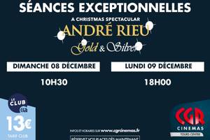 photo Séances exceptionnelles : André Rieu : Gold and Silver - le concert de Noël