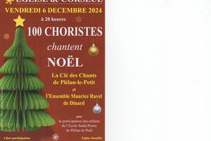 photo 100 CHORISTES CHANTENT NOEL