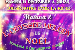 photo Maïana et l'Odyssée Melody de Noël à TOURS le 14/12/2024 à 20h30