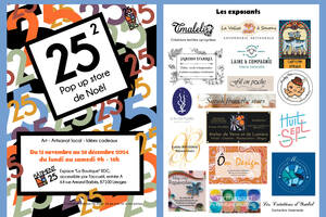 25 au carré Pop-up store de Noël