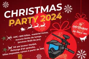 Partie paintball de Noel