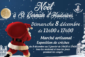 Marché de Noël à st Germain d'Hauterives