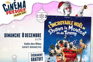 photo Ciné Noël - L’incroyable Noël de Shaun le Mouton et de Timmy