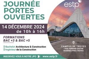 Journée Portes Ouvertes ESTP Troyes