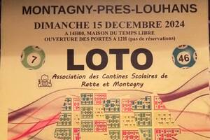 Loto des cantines scolaires de Ratte-Montagny