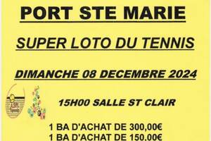 Loto tennis port sainte marie