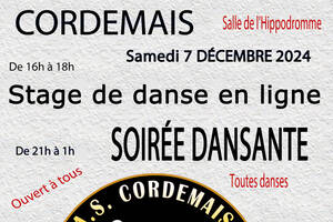 stage de danse en ligne & Soirée dansante