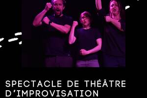 Soirée Théâtre d'Improvisation avec Les Particules