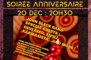 Anniversaire du Stockage 2 ans ! John Bleck Band special Guests