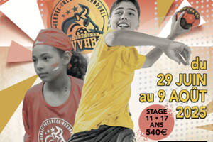 photo Stage Vendée Vacances Handball 2025