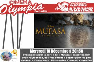 Mufasa - Séance Cadeaux