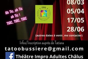 Théâtre Impro Adultes Châlus Haute-Vienne Limousin 