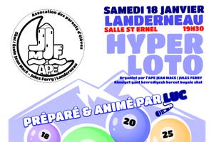 Hyper loto du 18 janvier 2025