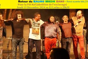 Kaliko Muzik Band + Rond Maloya pou la Fêt Kaf au El Latino