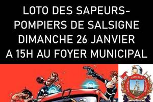 Loto des sapeurs-pompiers de Salsigne