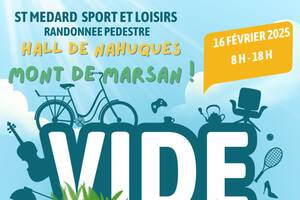 Vide grenier du Saint Médard Sport Randonnée