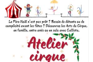 Atelier Cirque, vacances de Noël