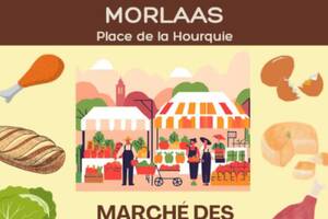 Marché des producteurs locaux à Morlaàs