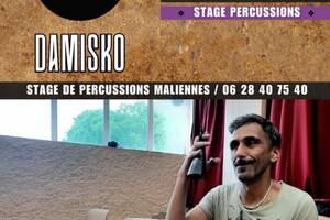 photo Stage de percussions Maliennes au Stockage