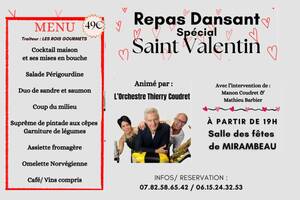 Repas dansant de la Saint Valentin