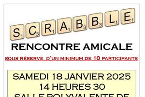 Rencontre amicale de scrabble