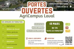 Journée Portes Ouvertes à l'AgriCampus Laval