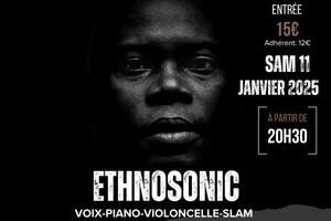 ETHNOSONIC voix-piano-violoncelle-slam