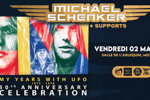 photo MICHAEL SCHENKER - MY YEARS WITH UFO TOUR 2025