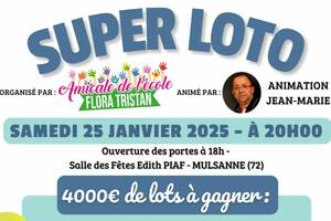 Loto de l'amicale de l'école Flora Tristan