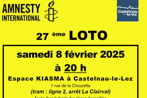 LOTO annuel d'Amnesty International Montpellier