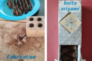 photo Do it Yourself - Encens naturels et sa boite origami