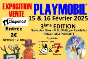 3ème Exposition Vente de PLAYMOBIL® de Chaponost