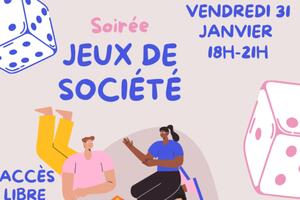 Soirée Jeux de société