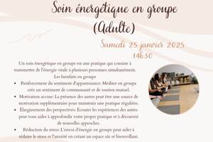 Soin énergétique en groupe