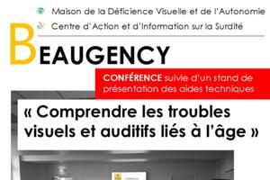 Conférence : Comprendre les troubles visuels et auditifs liés à l'âge