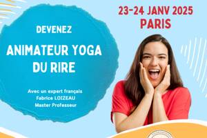 Formation Animateur de Yoga du Rire à Paris 2j