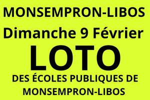 Loto des écoles publiques de Monsempron-Libos