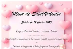 Repas Saint Valentin