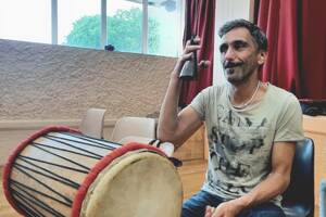 Stage de percussions Maliennes